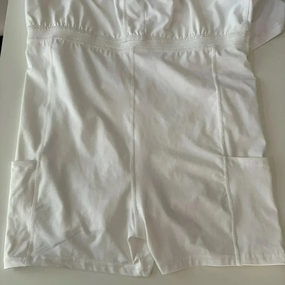 NWT ALL IN MOTION Flex Strappy Exercise Dress one piece athletic romper Size XL - Picture 10 of 14